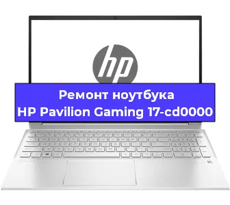 Замена кулера на ноутбуке HP Pavilion Gaming 17-cd0000 в Волгограде